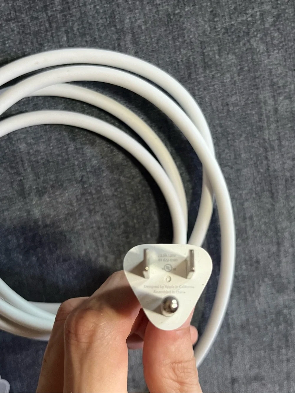 Genuine OEM Apple 61w USB-C Power Adapter A1947  and power extension cable